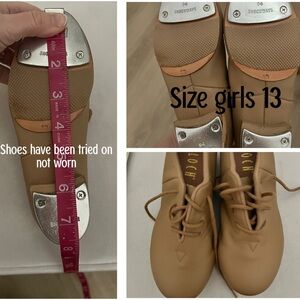 S0388g Bloch Kids Tan Tap Shoes